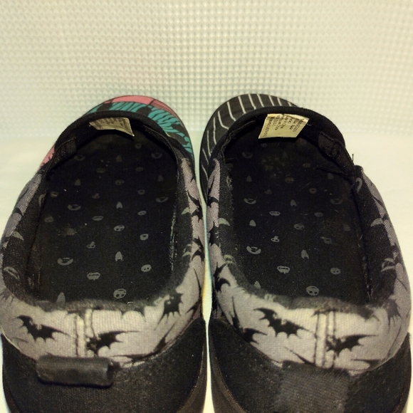 Disney Nightmare Before Christmas Ground Up Slip On Shoes Skimmers Loafers Flat - Picture 11 of 16